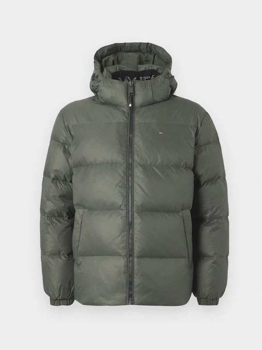 Foto van product Gewatteerde jas Tommy Jeans groen