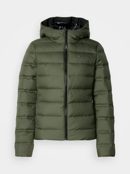 Foto van product Gewatteerde jas Tommy Jeans groen