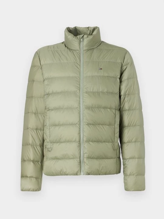 Foto van product Gewatteerde jas Tommy Jeans olijfgroen