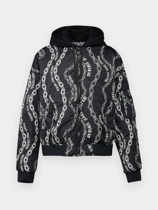 Foto van product Gewatteerde jas Versace Jeans Couture zwart