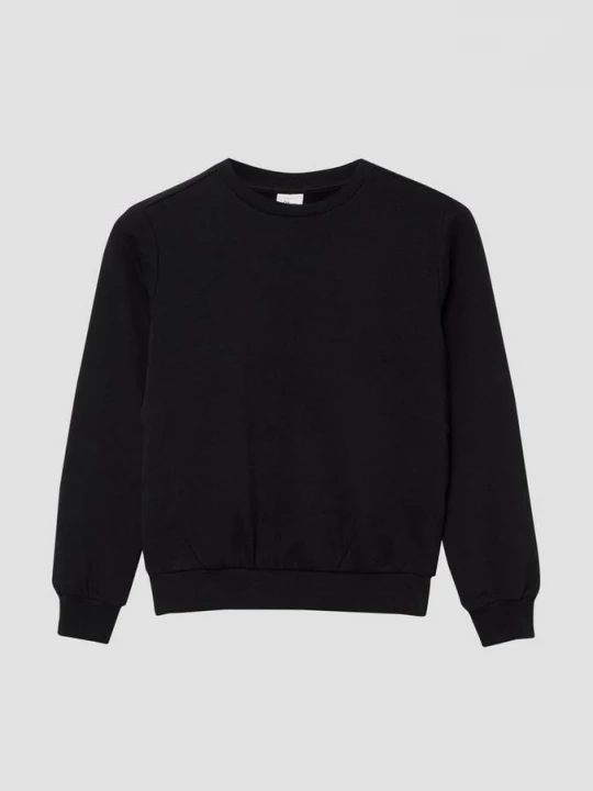 Foto van product Gezellig sweatshirt met grote print op de rug s.Oliver zwart