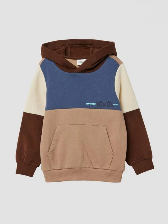Foto van product Gezellige hoodie met colour blocking s.Oliver
