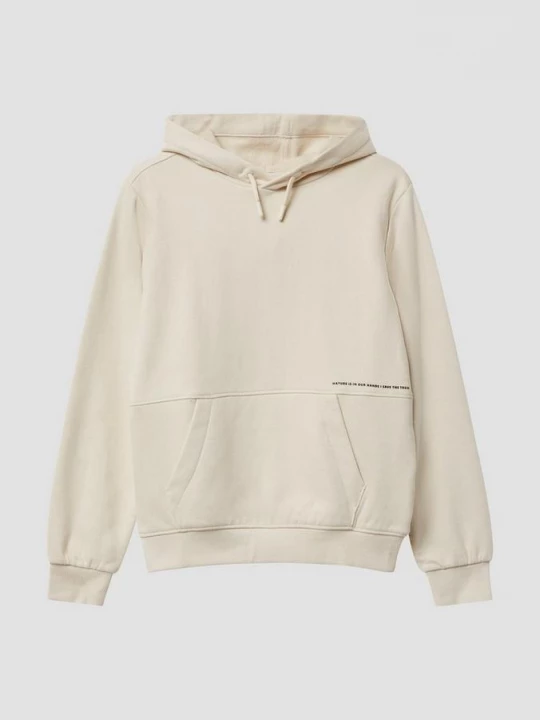 Foto van product Gezellige hoodie met kleine tekstprint s.Oliver beżowy