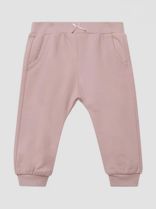 Foto van product Gezellige joggingbroek met satijnen strik s.Oliver roze