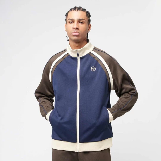 Foto van product Ghibli Piquet Tracktop Sergio Tacchini bruin