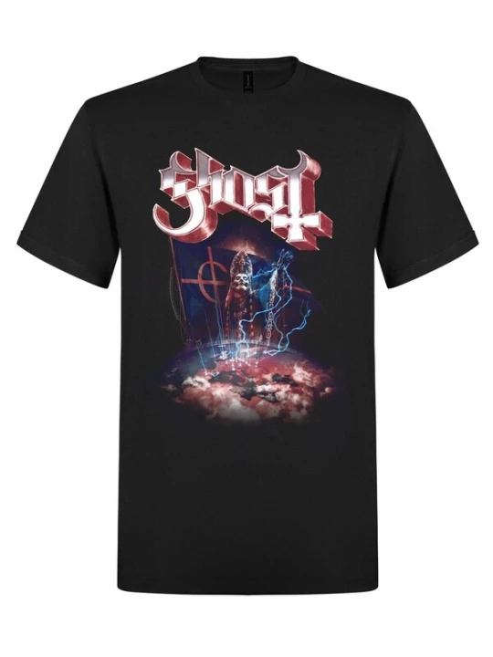 Foto van product Ghost Shirt 'Ghost Imperatour Lightning T-Shirt' zwart