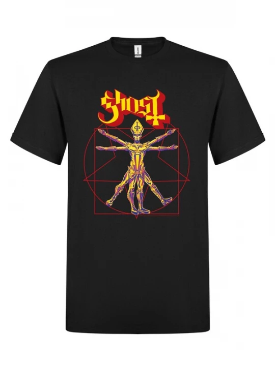 Foto van product Ghost Shirt 'Ghost Papa Da Vinci' zwart