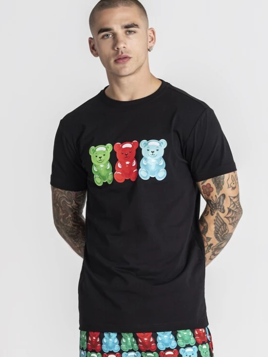 Foto van product Gianni Kavanagh Shirt 'Sweet' blauw / groen / rood / zwart
