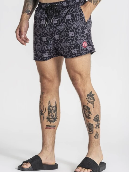 Foto van product Gianni Kavanagh Zwemshorts grijs / zwart