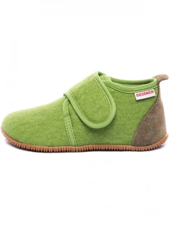 Foto van product GIESSWEIN Huisschoenen bruin / grasgroen / rood / wit