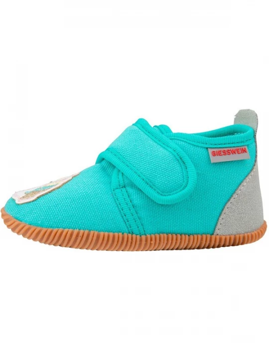 Foto van product GIESSWEIN Huisschoenen grijs / mintgroen / gemengde kleuren