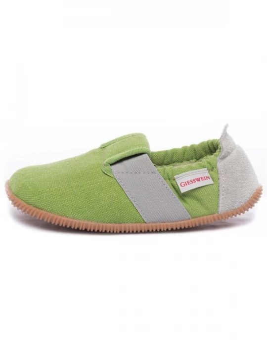 Foto van product GIESSWEIN Huisschoenen ' Söll' grijs / grasgroen