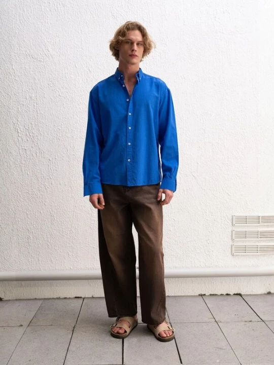 Foto van product Giesto Overhemd blauw