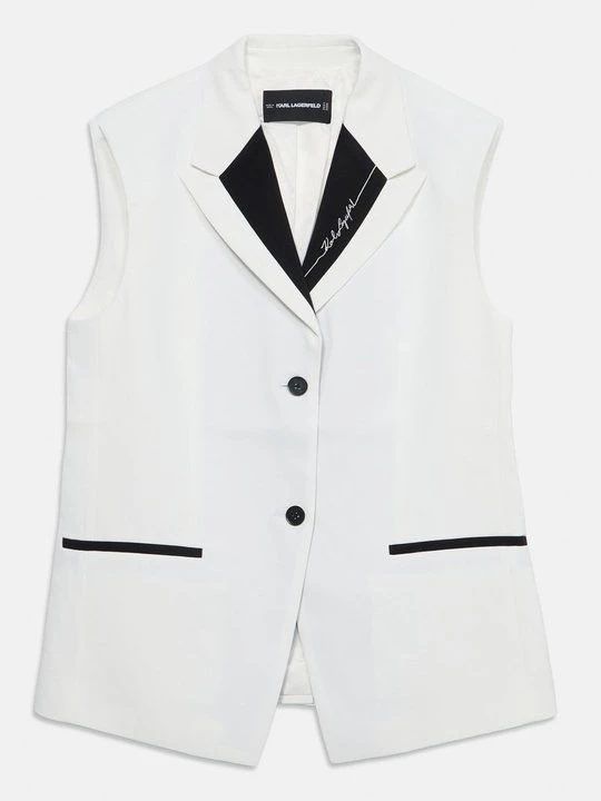 Foto van product Gilet KARL LAGERFELD wit