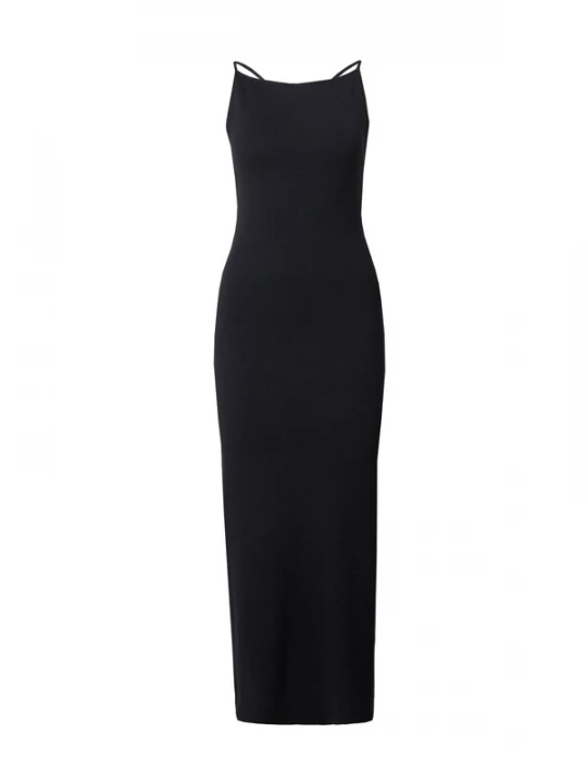 Foto van product Gina Tricot Gebreide jurk zwart
