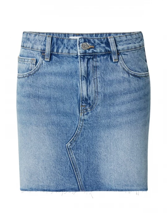 Foto van product Gina Tricot Rok blauw denim