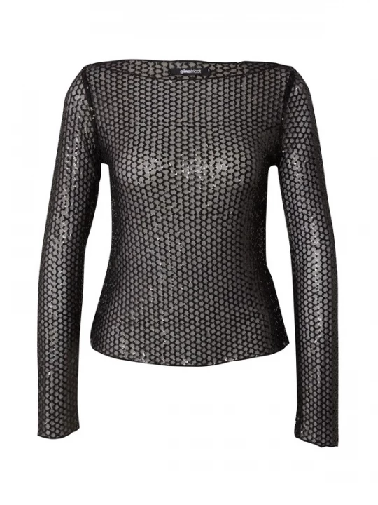 Foto van product Gina Tricot Shirt zwart