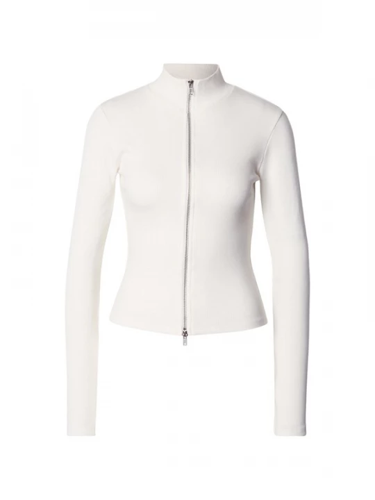 Foto van product Gina Tricot Sweatvest offwhite