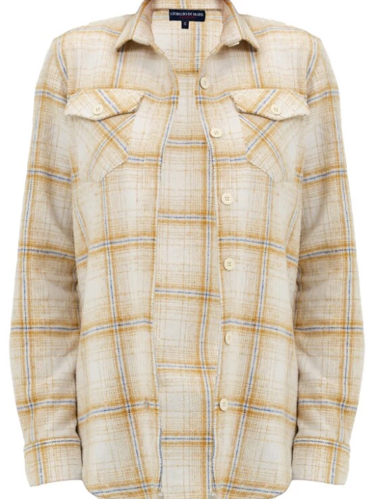 Foto van product Giorgio di Mare Blouse crème / sand / blauw