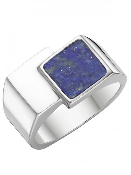 Foto van product Giorgio Martello Milano Ring blauw / zilver