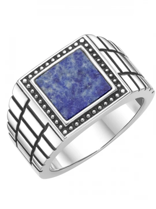 Foto van product Giorgio Martello Milano Ring saffier / zilver