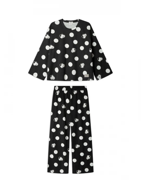 Foto van product Gisela Pyjama zwart / wit