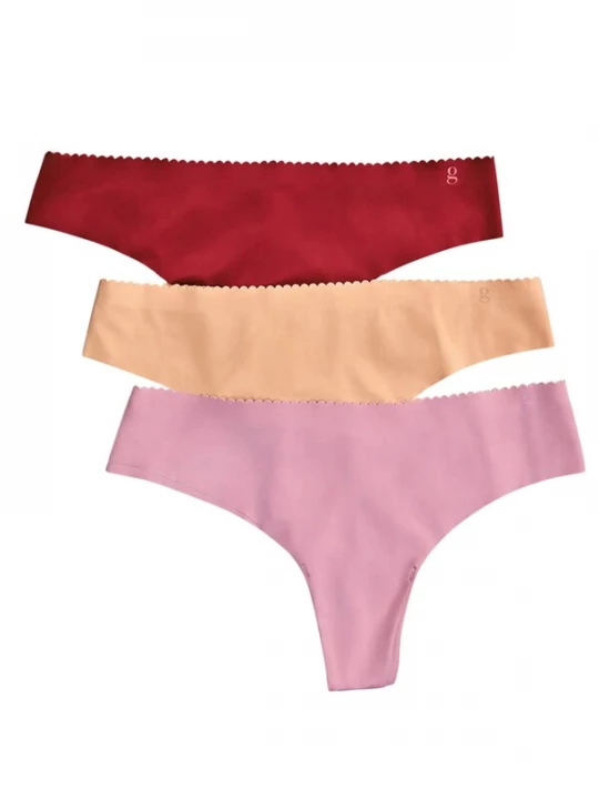 Foto van product Gisela Slip nude / oudroze / bordeaux