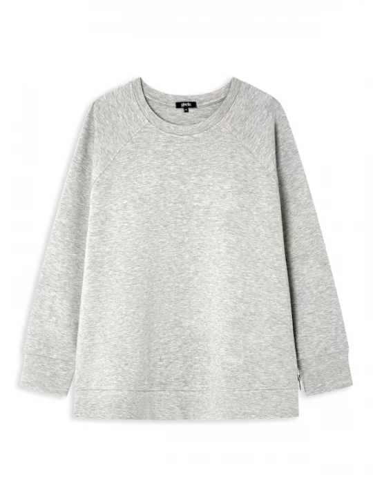 Foto van product Gisela Sweatshirt grijs gemêleerd