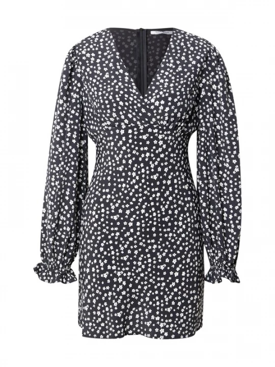 Foto van product GLAMOROUS Jurk zwart / wit