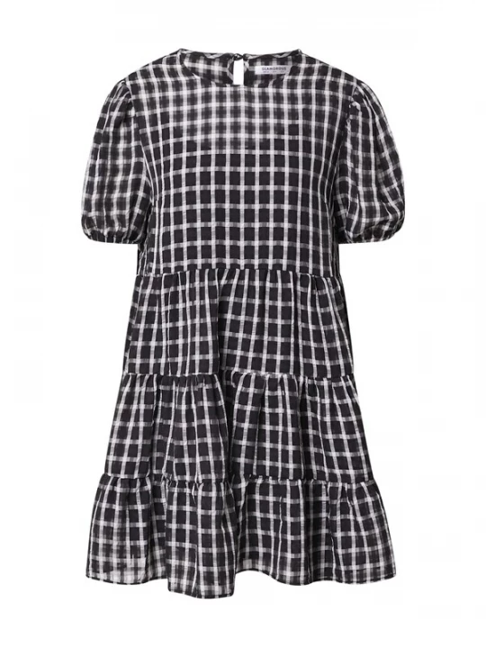 Foto van product GLAMOROUS Jurk zwart / wit