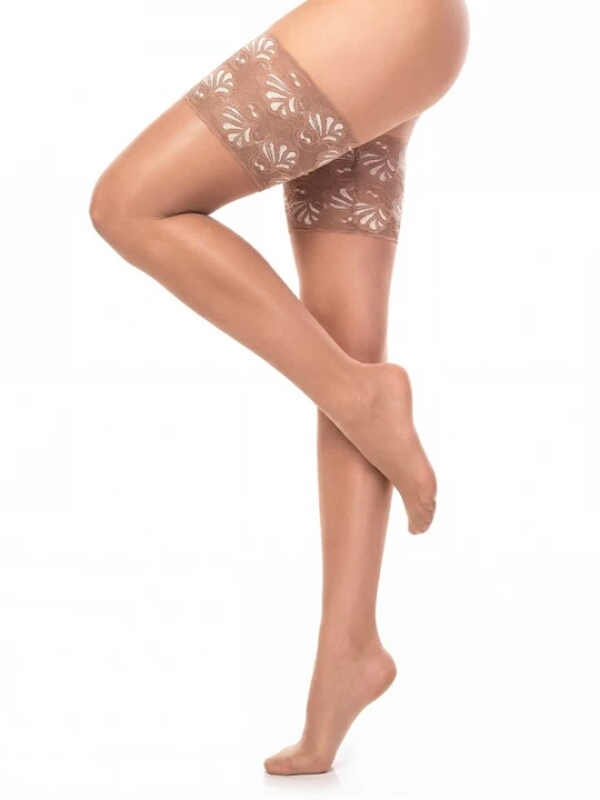 Foto van product GLAMORY Kousen 'Comfort 20 Halterlose Strümpfe' beige