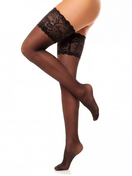 Foto van product GLAMORY Kousen 'Comfort 20 Halterlose Strümpfe' zwart