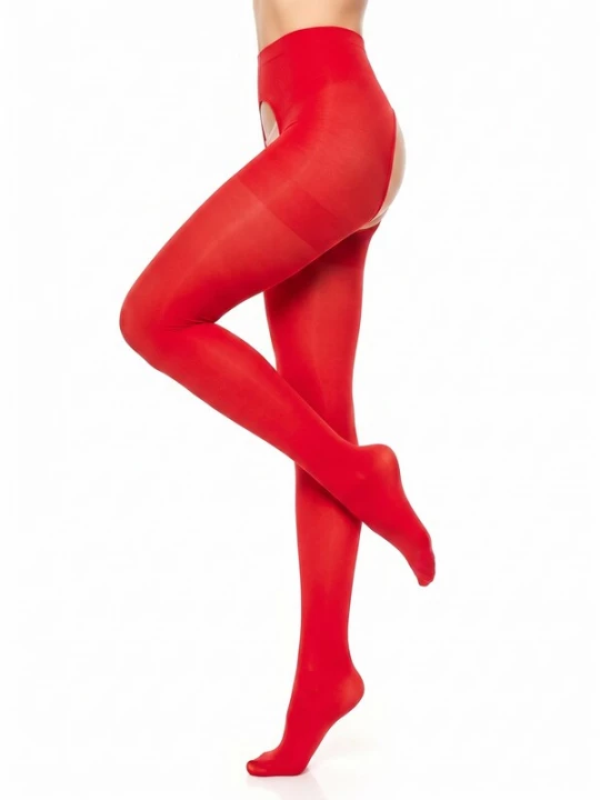Foto van product GLAMORY Panty's 'Overt Microfaser Strumpfhose' rood