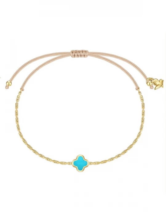 Foto van product Glanzstücke München Armband aqua / goud