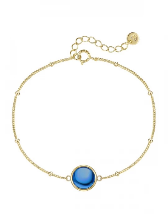 Foto van product Glanzstücke München Armband blauw / goud