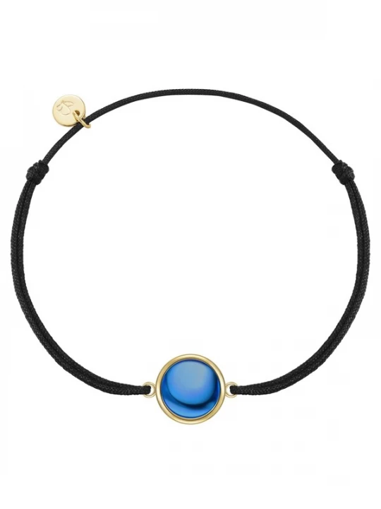 Foto van product Glanzstücke München Armband blauw / goud / zwart