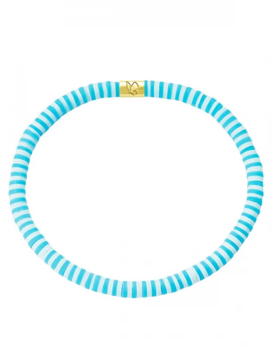 Foto van product Glanzstücke München Armband blauw / goudgeel
