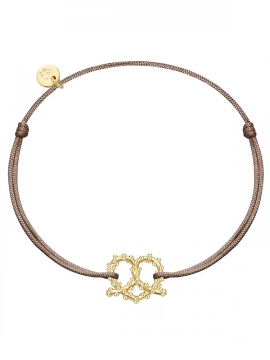 Foto van product Glanzstücke München Armband bruin / goud