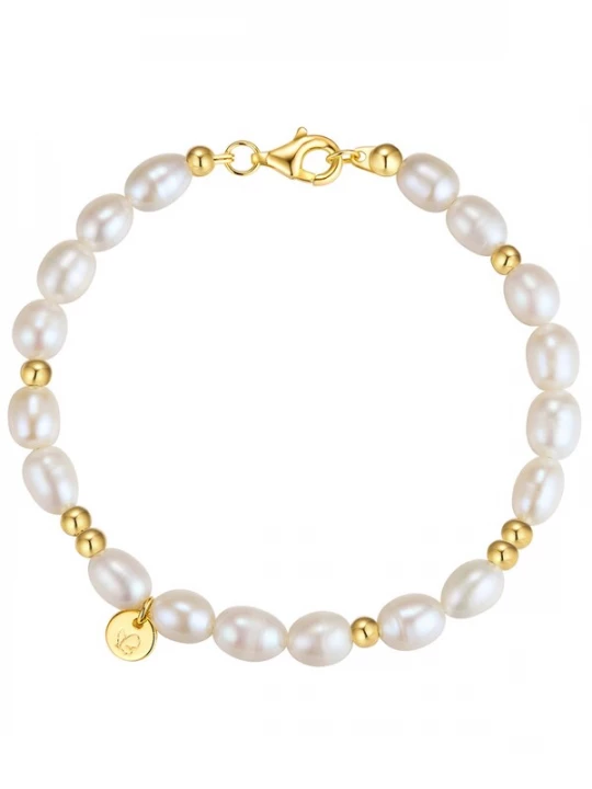 Foto van product Glanzstücke München Armband goud / wit