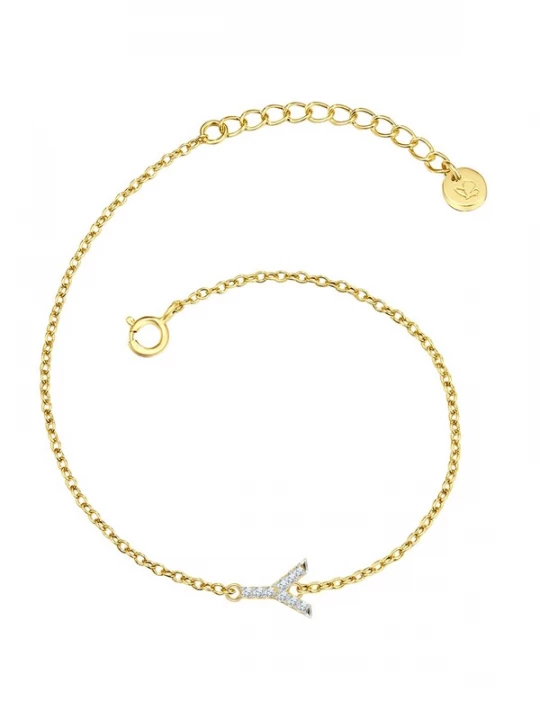 Foto van product Glanzstücke München Armband goud / wit