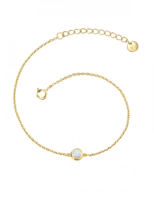 Foto van product Glanzstücke München Armband goud / wit