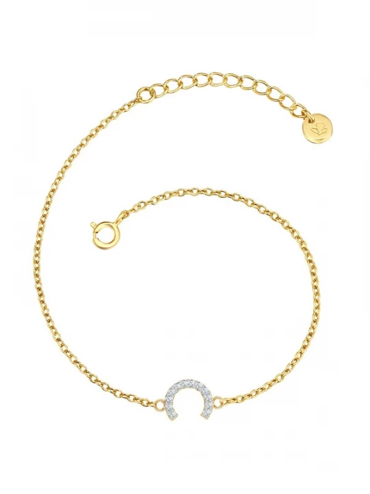 Foto van product Glanzstücke München Armband goud / wit