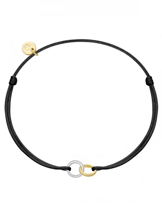 Foto van product Glanzstücke München Armband goud / zwart / zilver