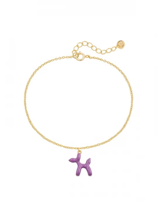 Foto van product Glanzstücke München Armband goudgeel / lila