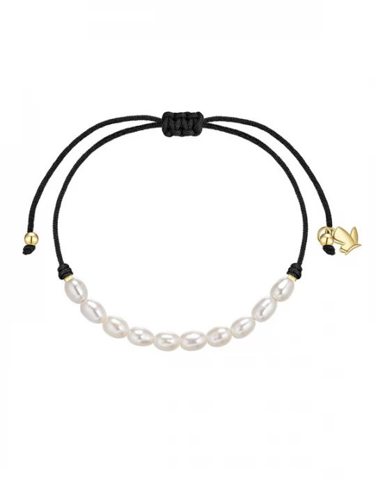 Foto van product Glanzstücke München Armband goudgeel / parelwit