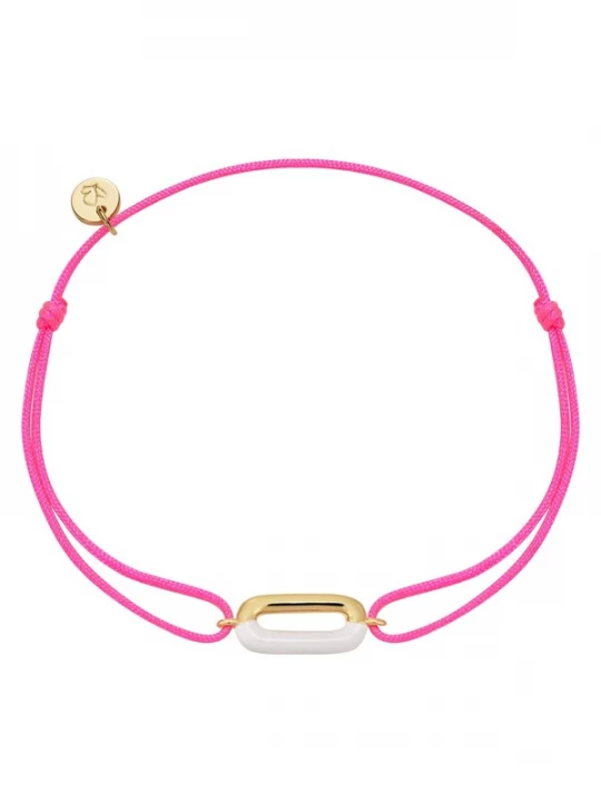Foto van product Glanzstücke München Armband goudgeel / pink / wit