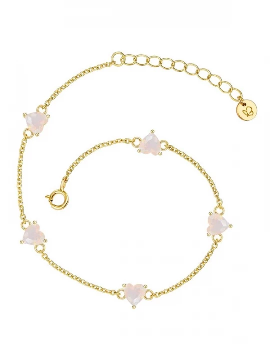 Foto van product Glanzstücke München Armband goudgeel / transparant