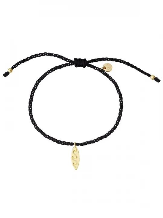 Foto van product Glanzstücke München Armband goudgeel / zwart