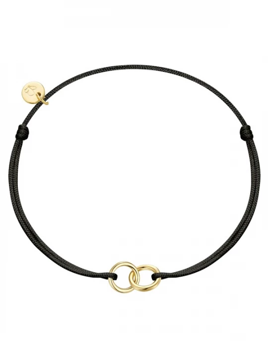 Foto van product Glanzstücke München Armband goudgeel / zwart