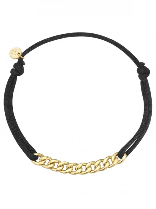 Foto van product Glanzstücke München Armband goudgeel / zwart